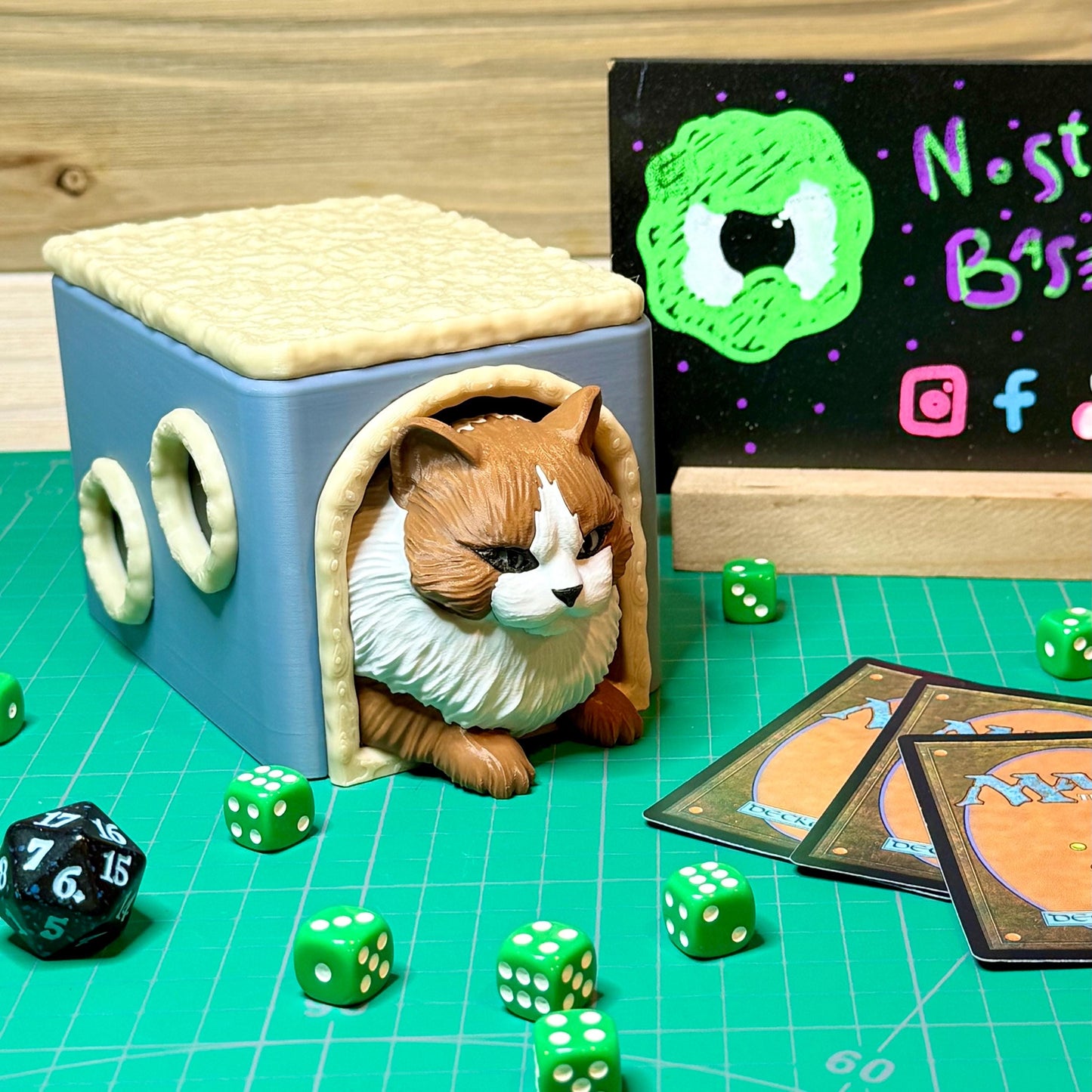 Kitty Cat TCG Deck Box