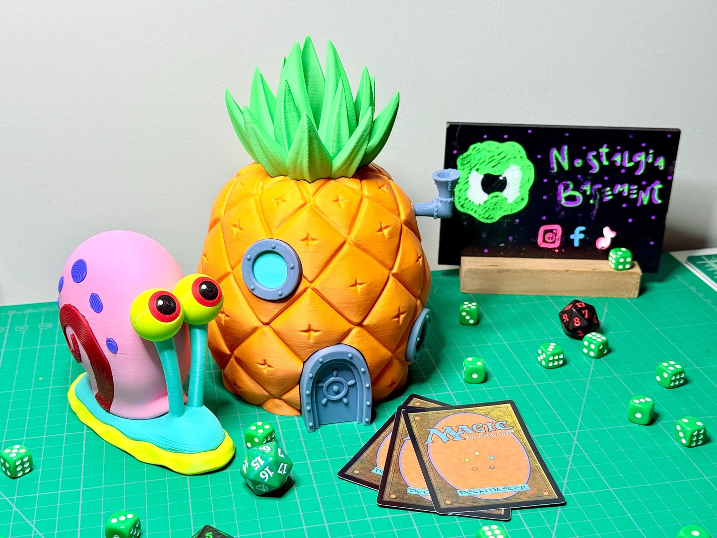 Spongebob Deck Box! Card Storage - Holiday Gift For Him / Her / Gamer