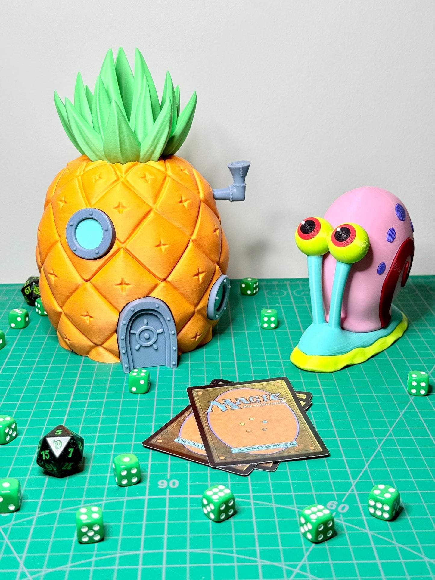 Spongebob Deck Box! Card Storage - Holiday Gift For Him / Her / Gamer