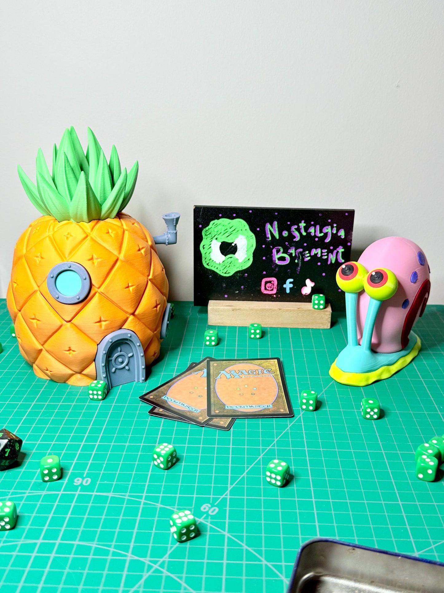 Spongebob Deck Box! Card Storage - Holiday Gift For Him / Her / Gamer