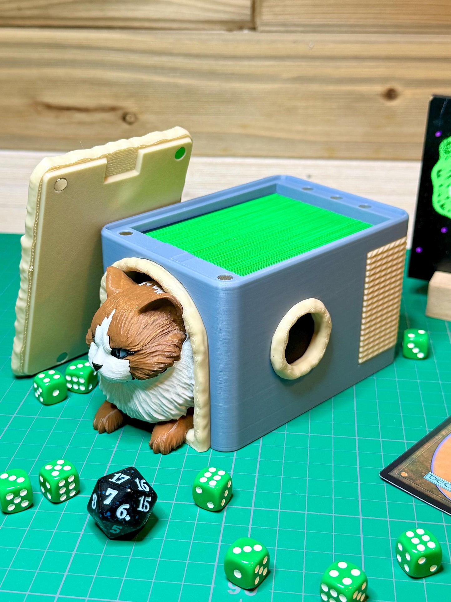 Kitty Cat TCG Deck Box